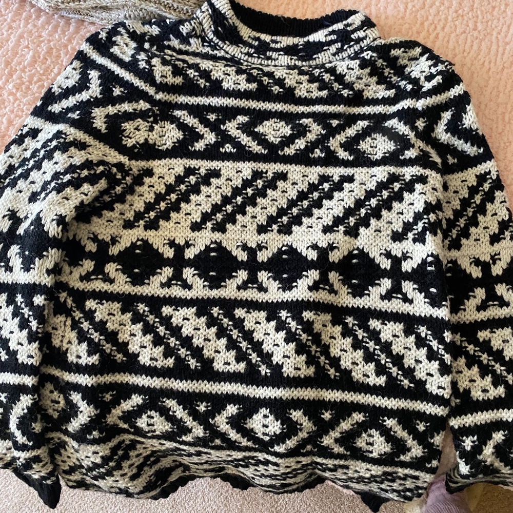 Large sweater